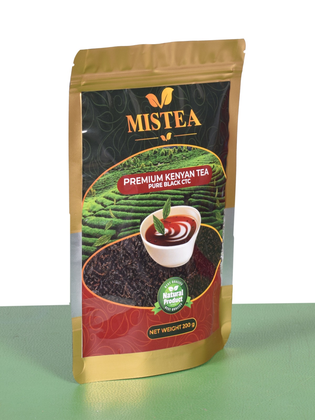 MISTEA Premium Kenyan Black CTC pouch, 200g